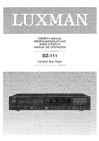 Luxman DZ-111-Owners-Manual 